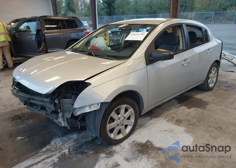 2007 Nissan Sentra 2.0S from USA, damaged, VIN 3N1AB61E37L619574